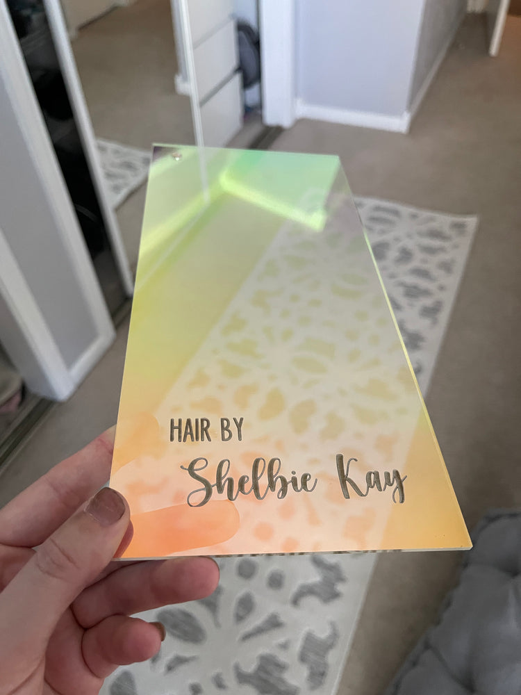 Personalized Balayage Board